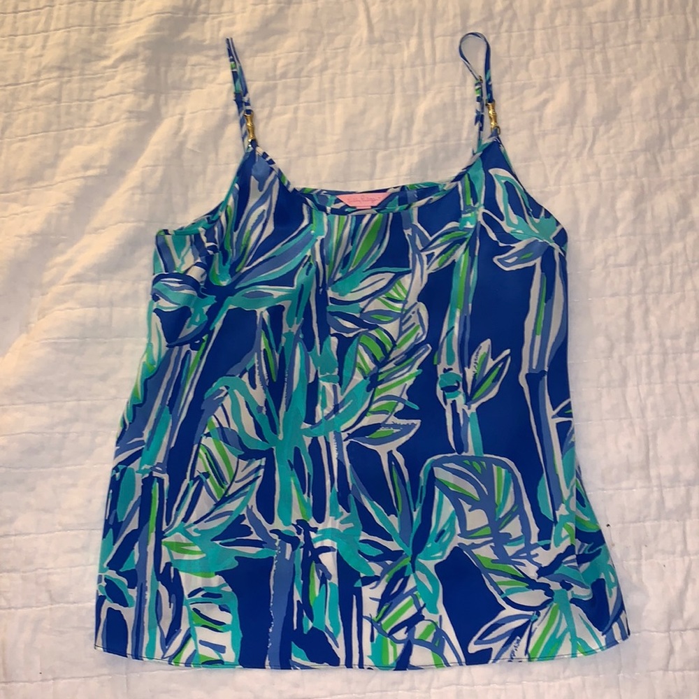 Lilly Pulitzer Silk Tank Top